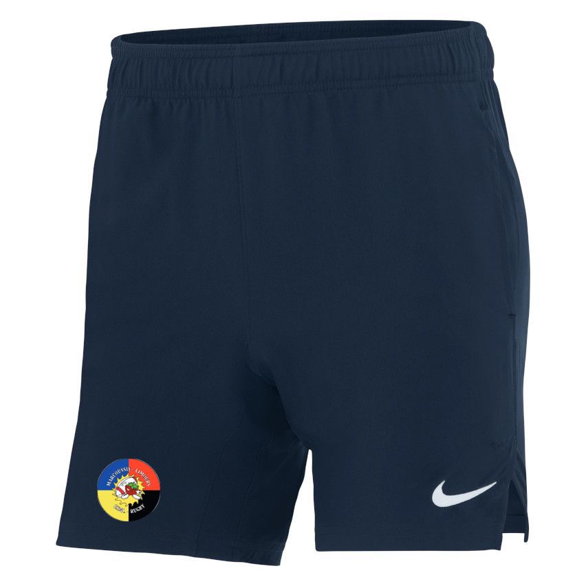 BADGE Rugby Team Training Navy Blue Shorts - Nike - MARCOUSSIS
