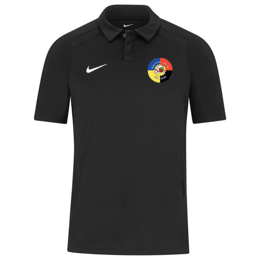 BADGE Polo Rugby Team Entrainement Noir - Nike - MARCOUSSIS