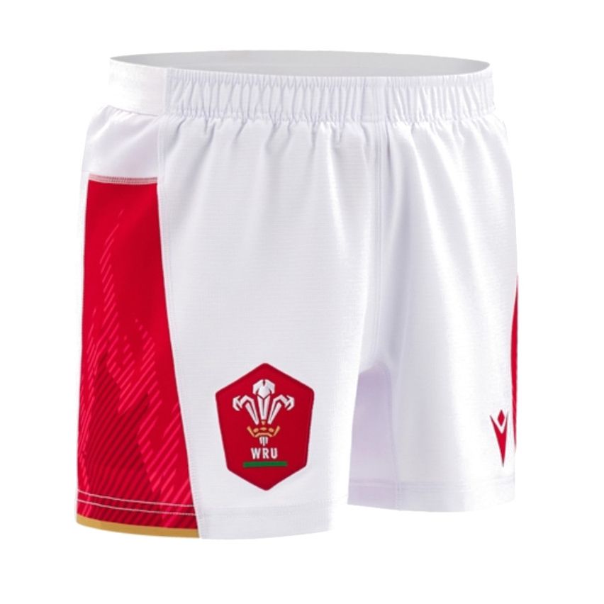 Wales Home Rugby Shorts 2024/2025 - Macron