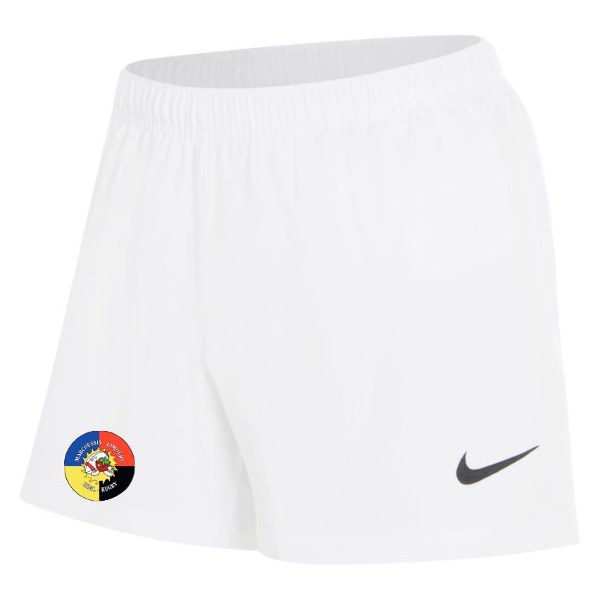 Badge Short Rugby Enfant Blanc - Nike - MARCOUSSIS
