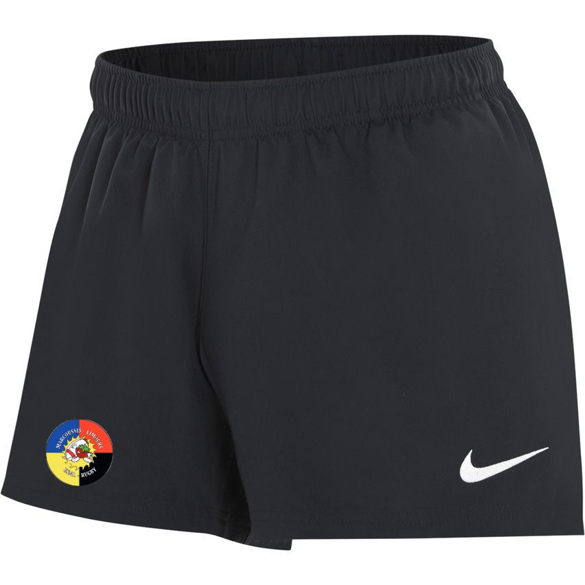 Badge Short Rugby Enfant Noir - Nike - MARCOUSSIS