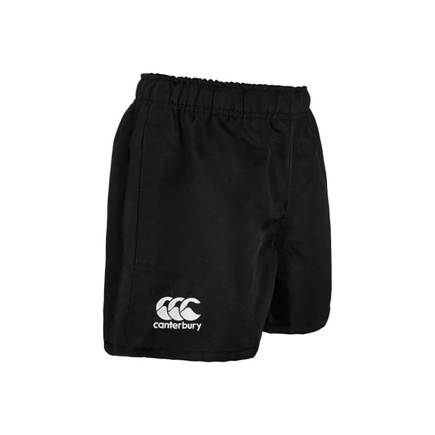 Black children's rugby shorts - Canterbury