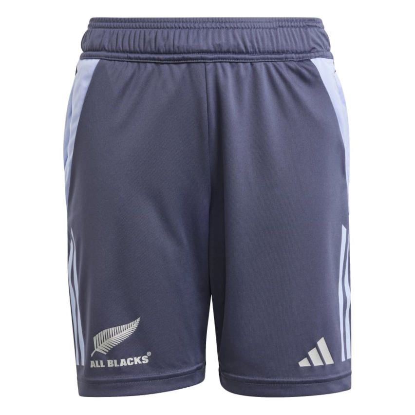 Kids' Rugby Shorts All Blacks 2024-2025 Blue - Adidas
