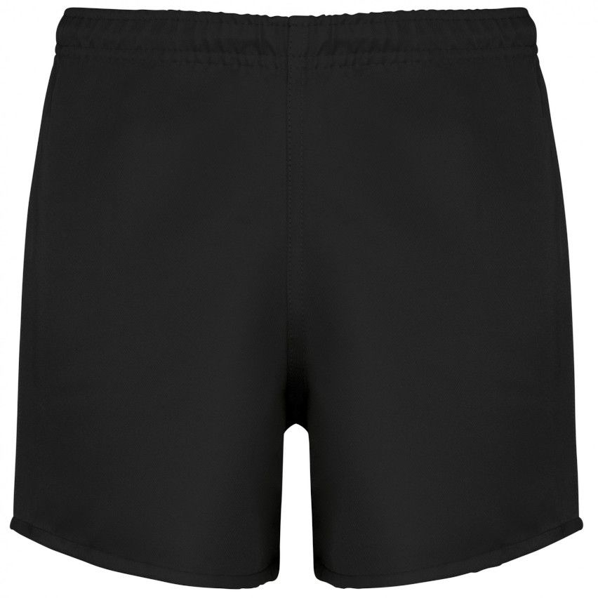 Children's Rugby Shorts Black - ProAct