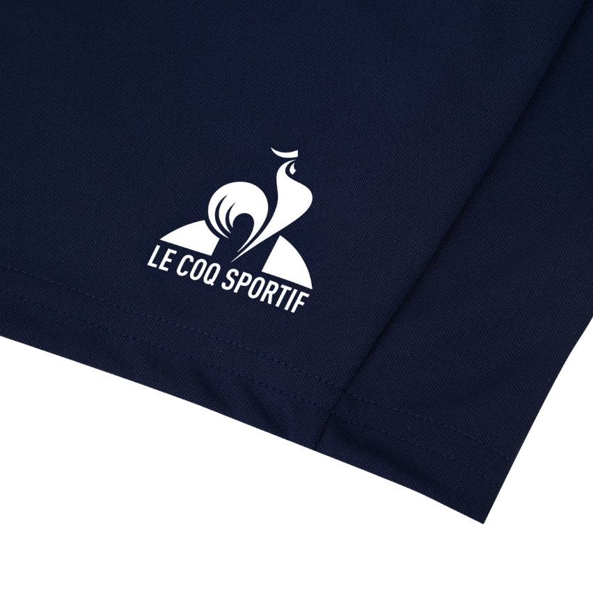 Aviron Bayonnais Navy Training Rugby Shorts - Le Coq Sportif