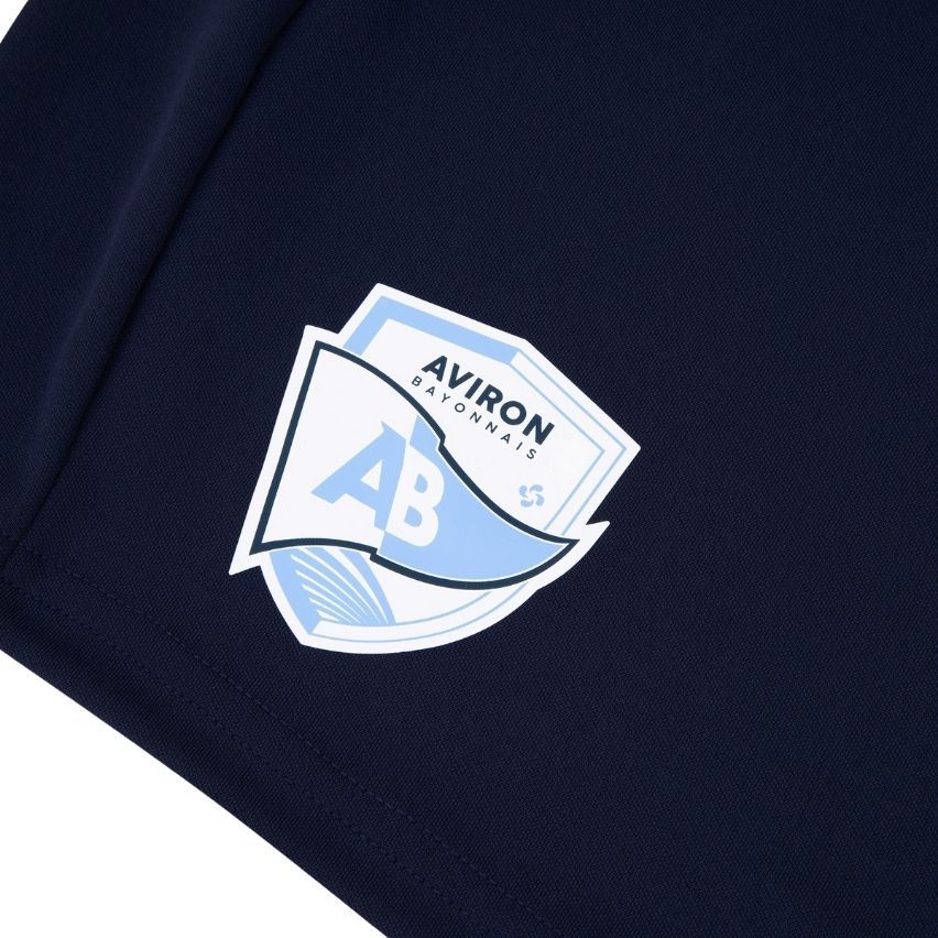 Aviron Bayonnais Navy Training Rugby Shorts - Le Coq Sportif