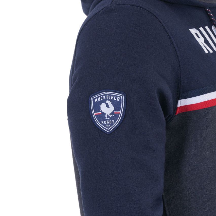 Hoodie French Rugby Club Navy Blue - Ruckfield