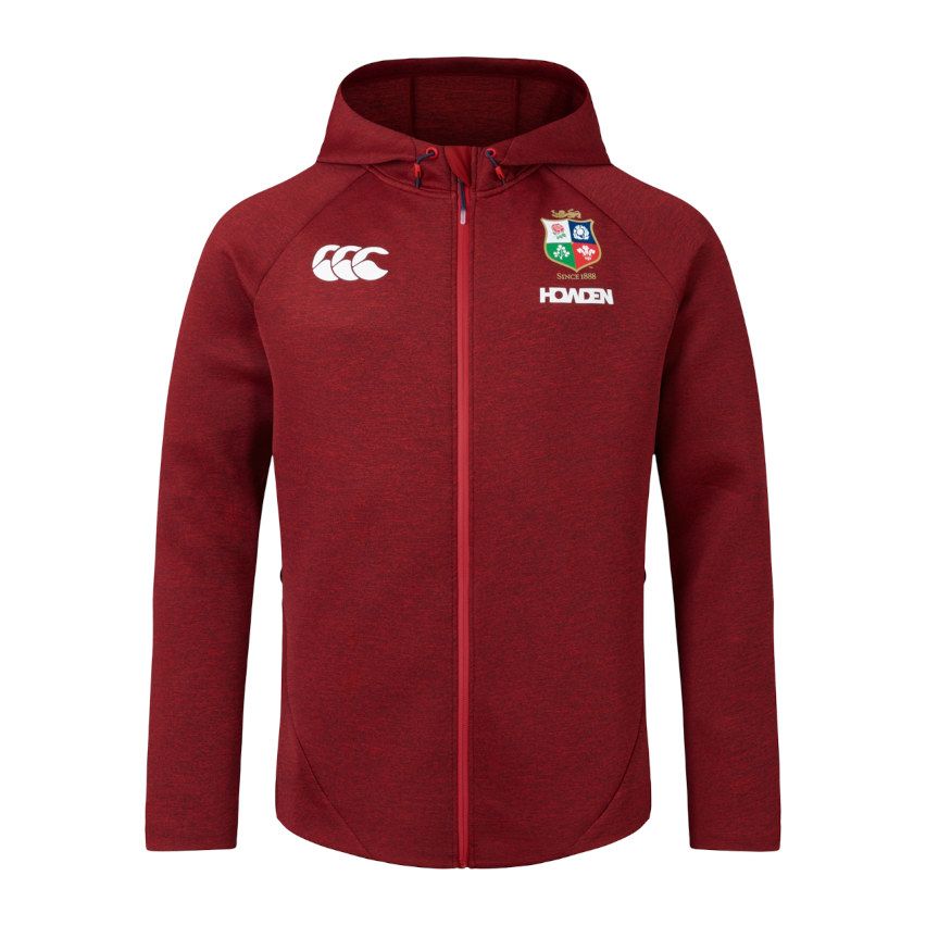 British & Irish Lions Everest Rugby Hoodie Red - Canterbury