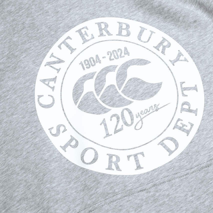 Rugby Sport Dept Grey Hoodie - Canterbury