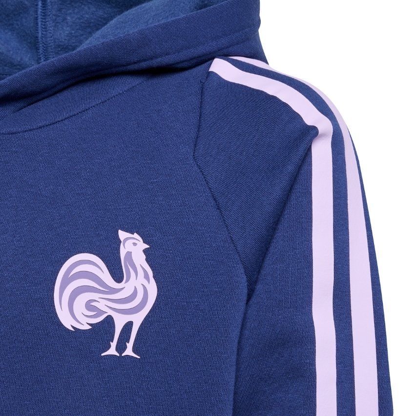 France Kids Rugby Hoodie 2025/2026 - Adidas