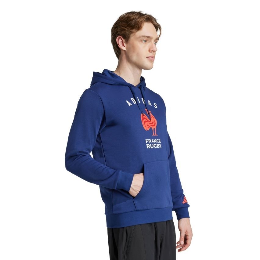France Graphic Rugby Hoodie 2025/2026 - Adidas