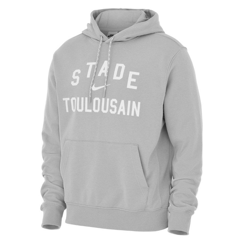 Grey Premium Rugby Hoodie Stade Toulousain - Nike