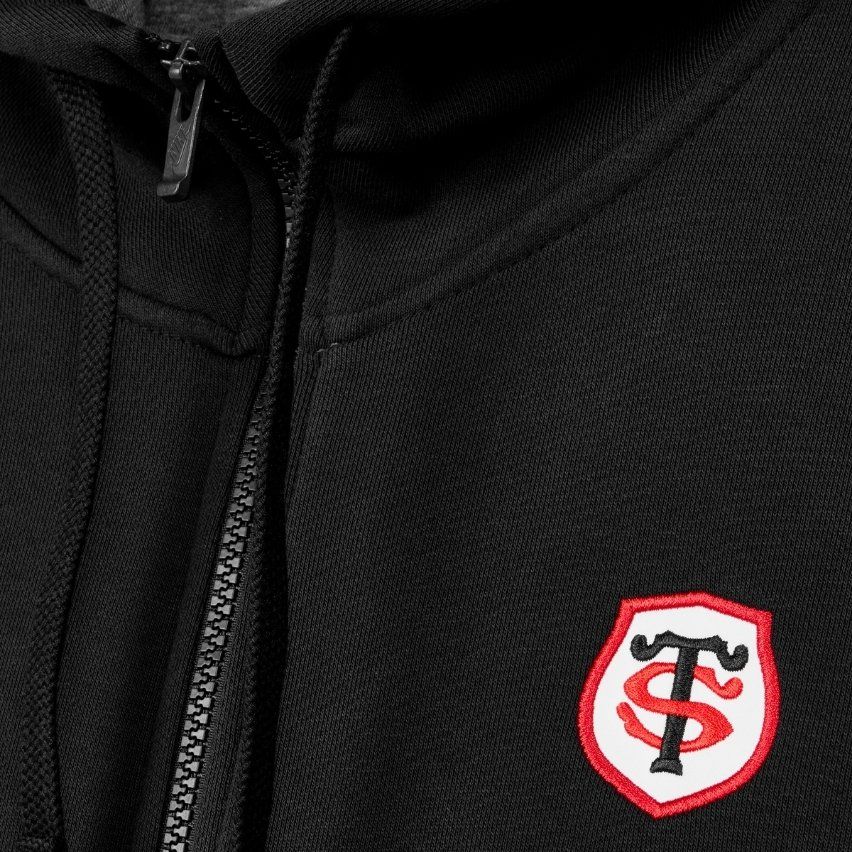 Stade Toulousain Zip Hoodie Rugby Sweatshirt 2025/2026 - Nike