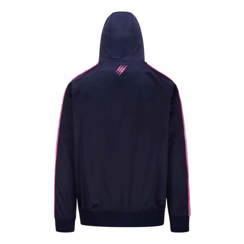 Rugby Hoodie 222 Banda Zeustivy Stade Français Paris 2024/2025 Blue - Kappa