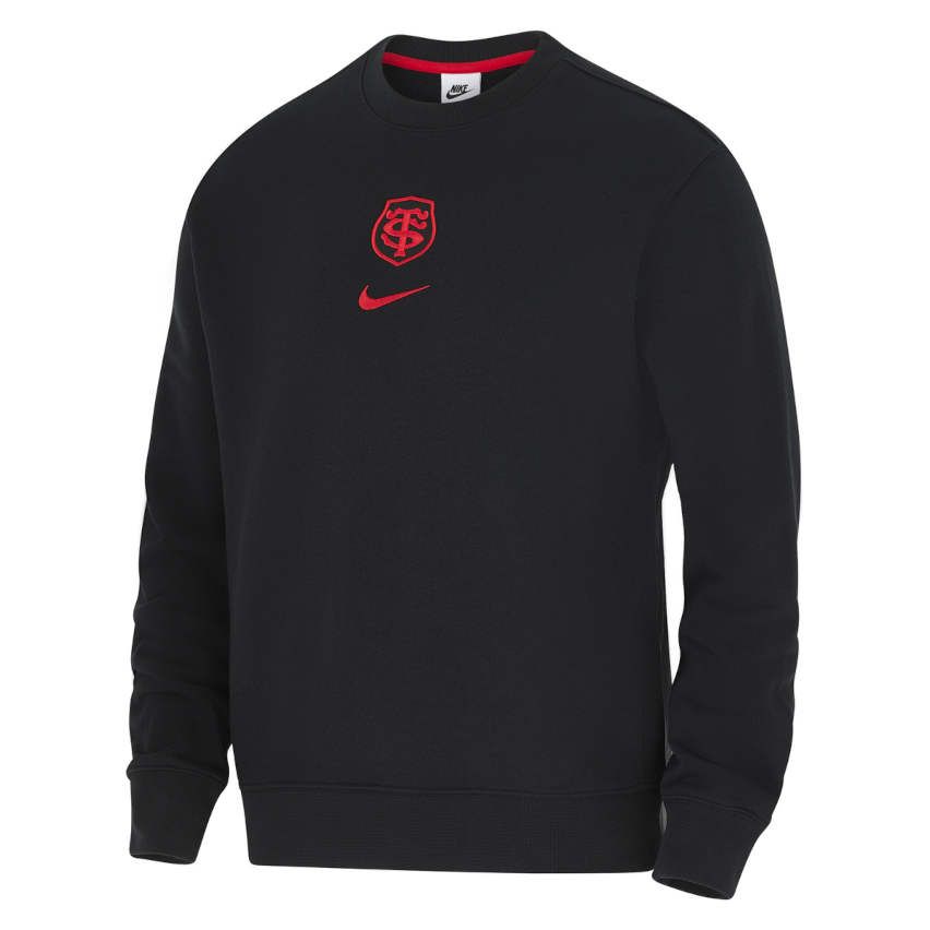 Stade Toulousain Rugby Crew Sweatshirt 2024/2025 Black - Nike
