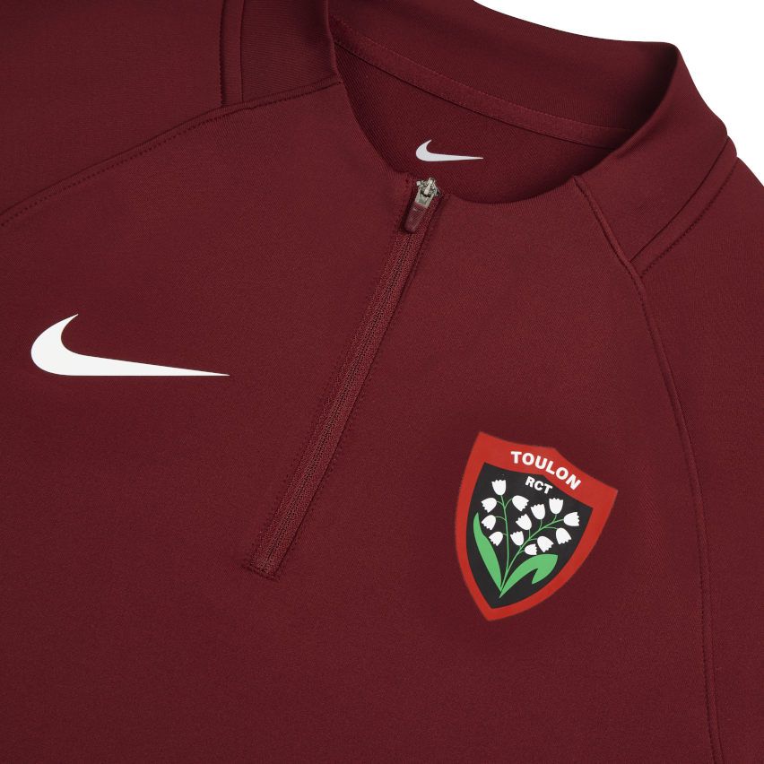 RC Toulon Rugby Sweatshirt 2024/2025 Red - Nike
