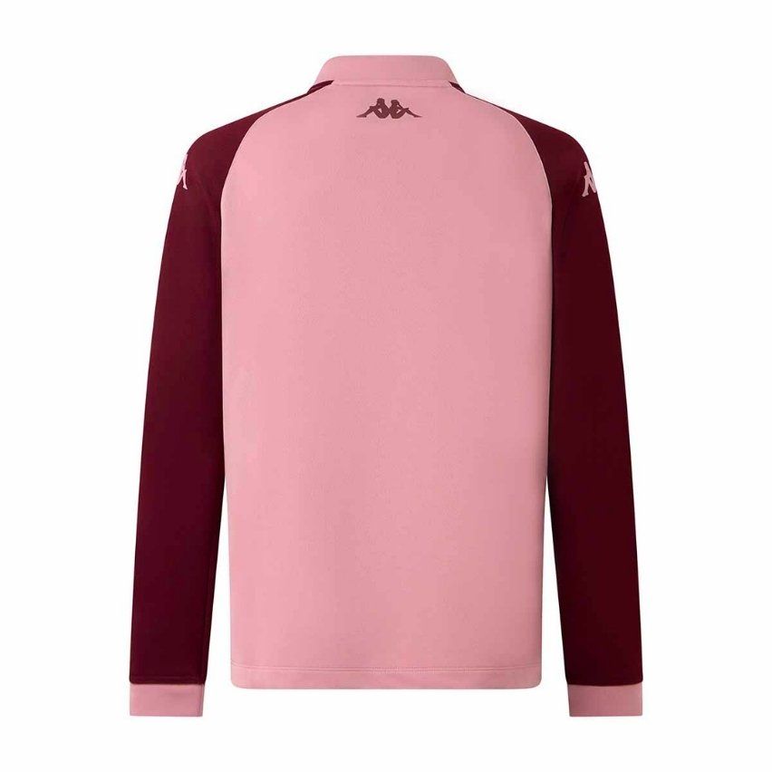 Muzira 1/4 Zip Rugby Sweatshirt Union Bordeaux Bègles Rose 2025/2026 - Kappa