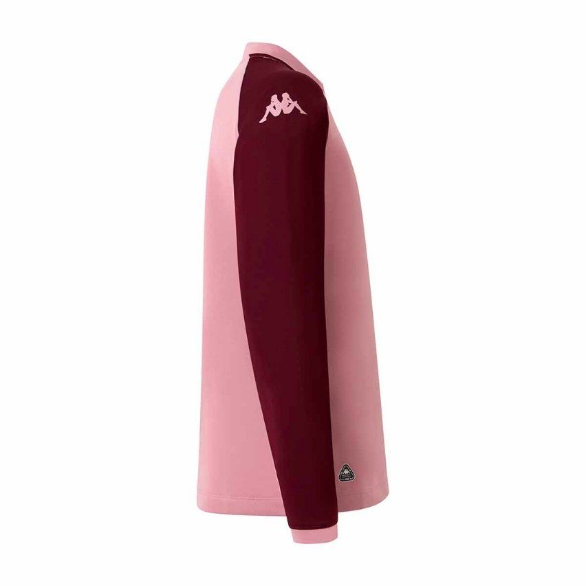 Muzira 1/4 Zip Rugby Sweatshirt Union Bordeaux Bègles Rose 2025/2026 - Kappa