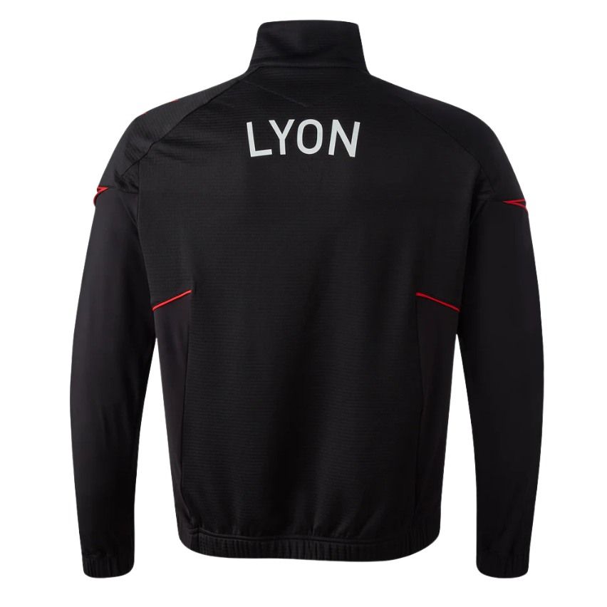 Rugby 1/4 Zip Training Sweatshirt RUCK Lyon Lou Rugby 2025/2026 - Macron