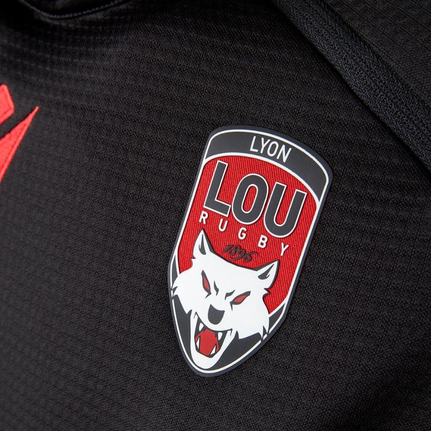 Rugby 1/4 Zip Training Sweatshirt RUCK Lyon Lou Rugby 2025/2026 - Macron