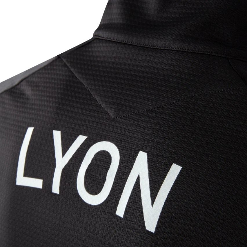 Rugby 1/4 Zip Training Sweatshirt RUCK Lyon Lou Rugby 2025/2026 - Macron