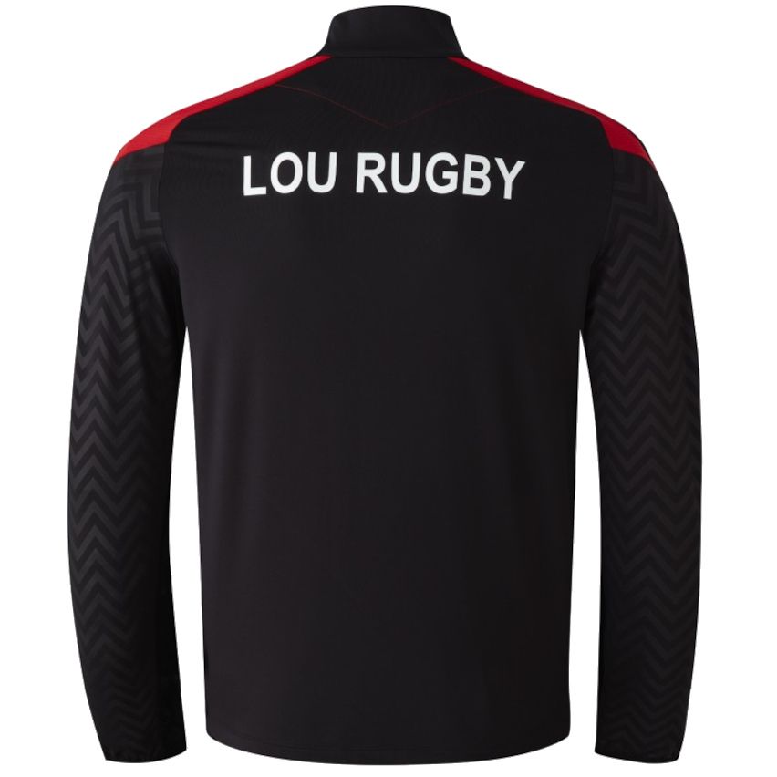 Rugby 1/4 Zip Training Sweatshirt Lyon LOU RUGBY - MACRON