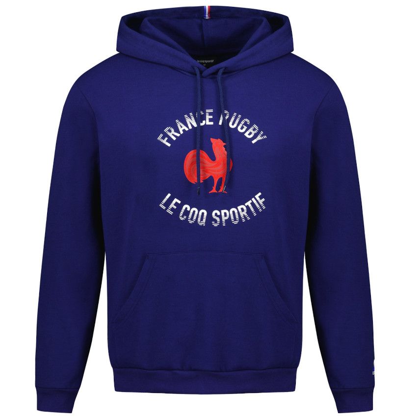 Rugby France Hooded Sweatshirt - Le Coq Sportif