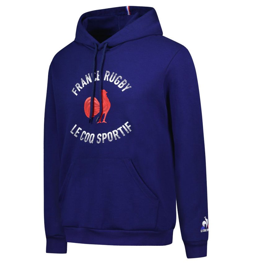 Rugby France Hooded Sweatshirt - Le Coq Sportif