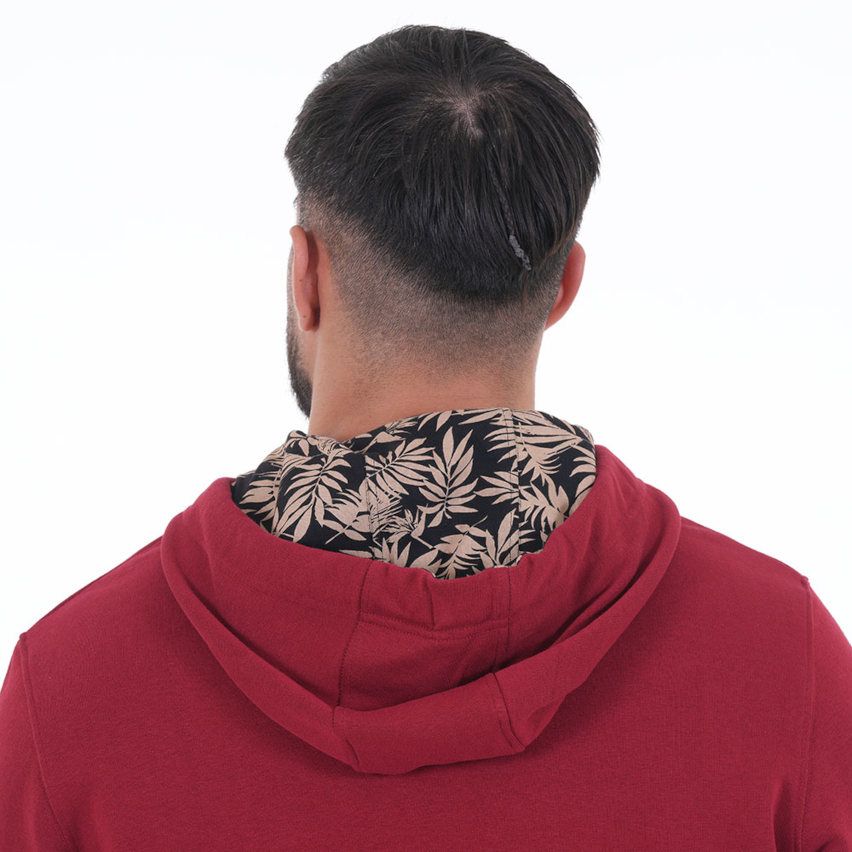 Sweat A Capuche JONAH LOMU Dark Red - Ruckfield