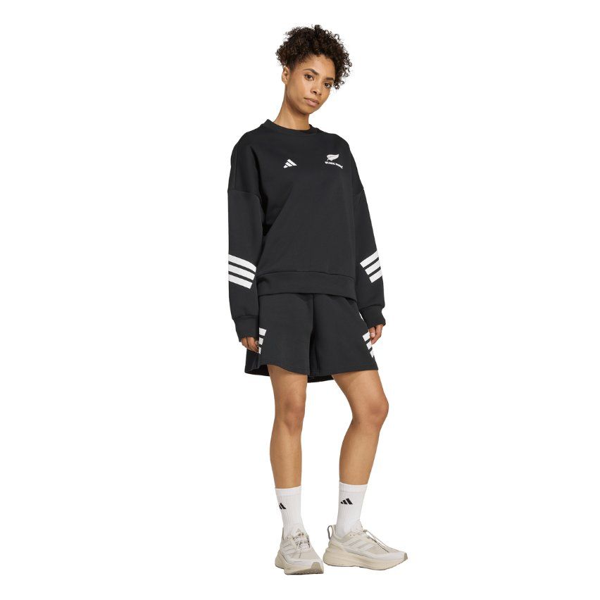 Black Ferns 3-Stripes Rugby Sweat - Adidas