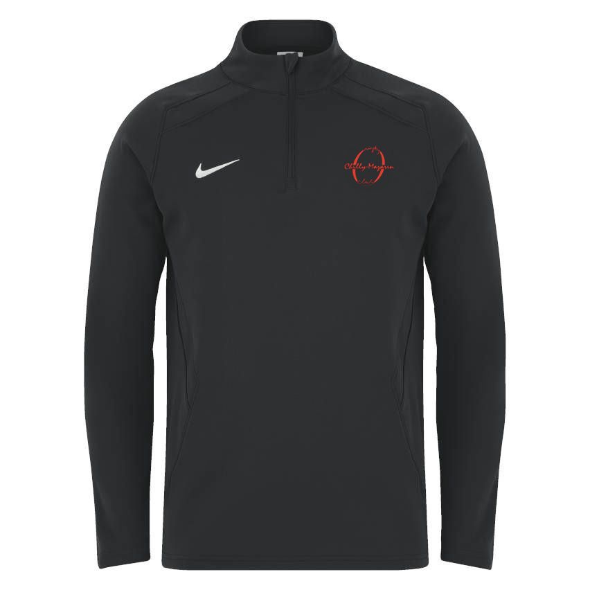 BADGE Rugby Training 1/4 Zip Sweatshirt Chilly-Mazarin Black - Nike