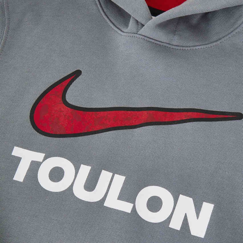 RC Toulon 2024/2025 Grey Hoodie - Nike