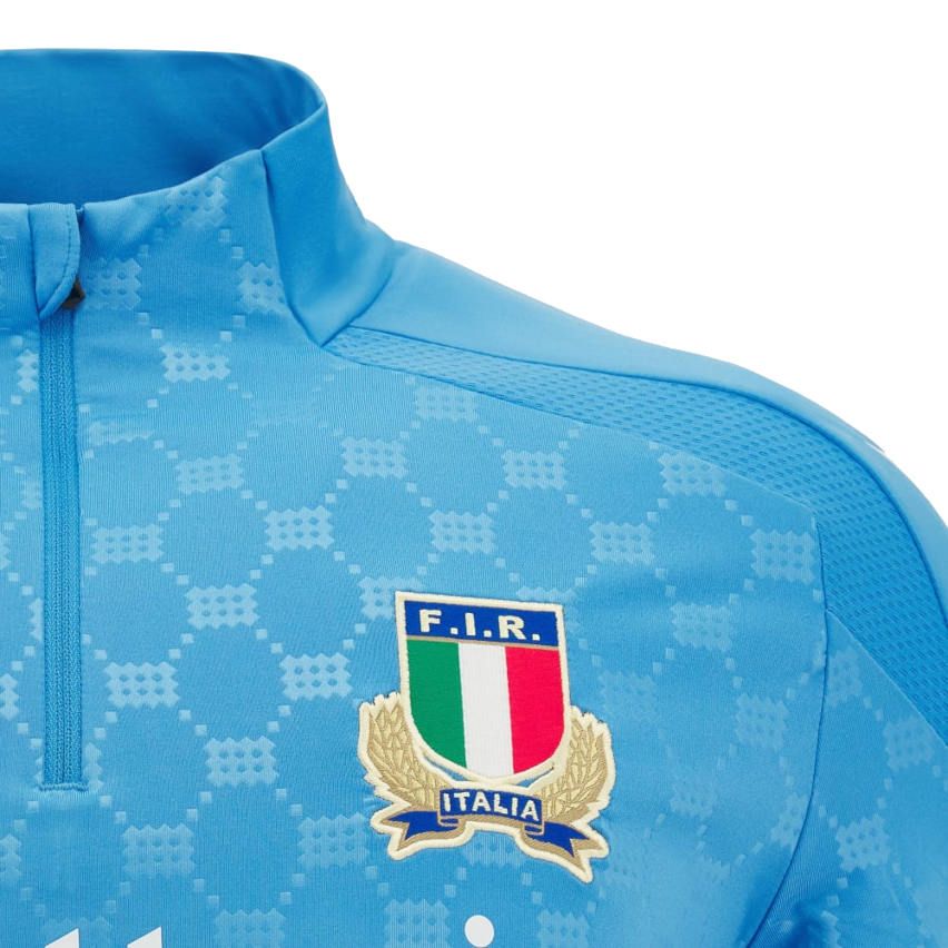 Rugby ¼ Zip Sweatshirt Italy 2024/2025 - Macron