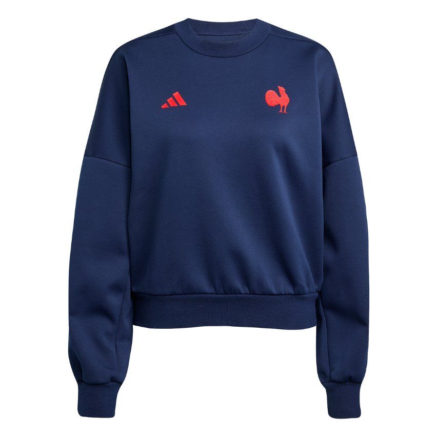 France Women's Rugby Travel Sweatshirt 2025/2026 - Adidas