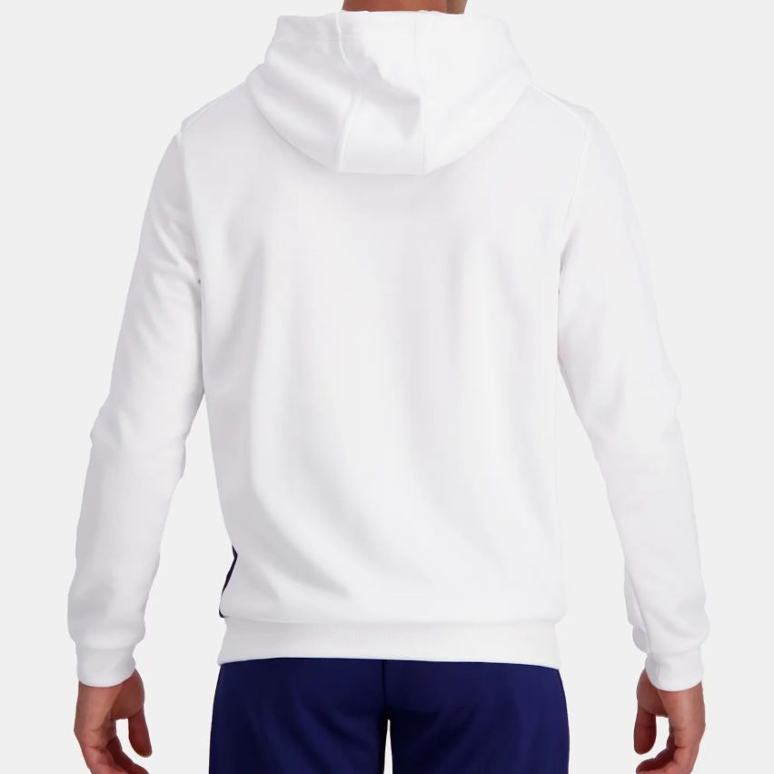 Rugby France Presentation White Hoodie - Le Coq Sportif