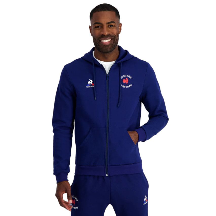 Zip Hoodie Rugby France - Le Coq Sportif