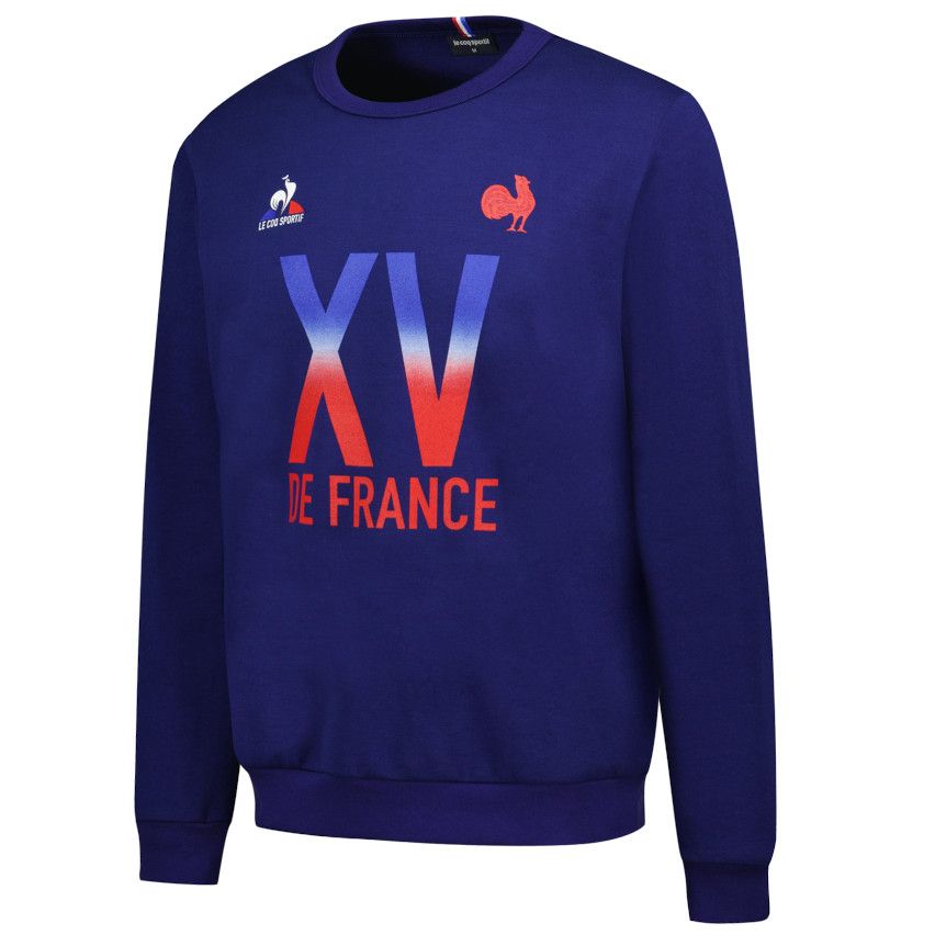 France Blue Rugby Fanwear Sweat - Le Coq Sportif