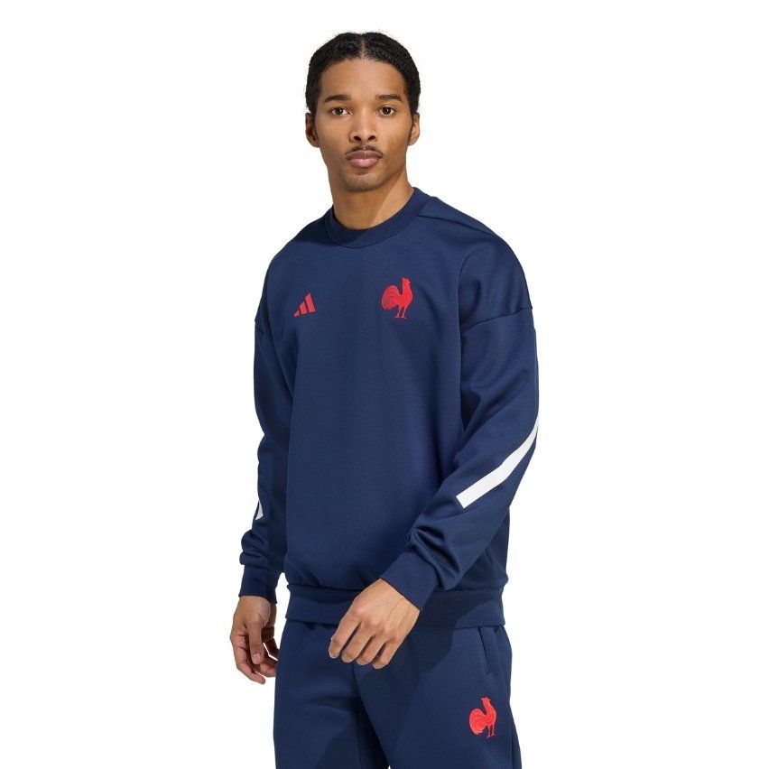 Men's France Rugby Travel Sweatshirt - Adidas