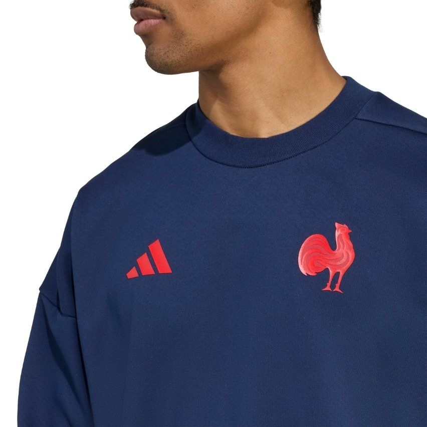 Men's France Rugby Travel Sweatshirt - Adidas