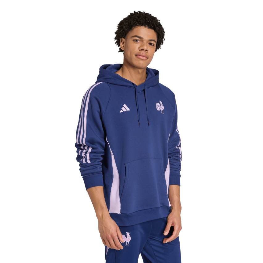 FFR training rugby hoodie France 2025/2026 - Adidas
