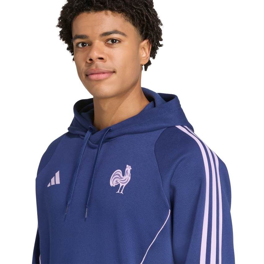 FFR training rugby hoodie France 2025/2026 - Adidas