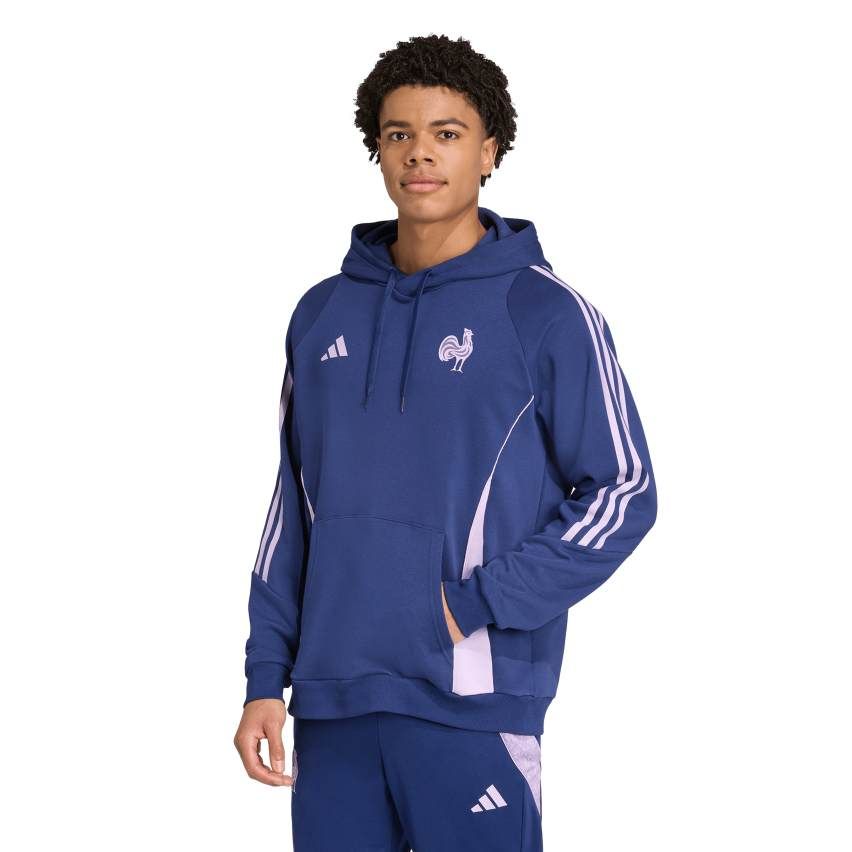 FFR training rugby hoodie France 2025/2026 - Adidas