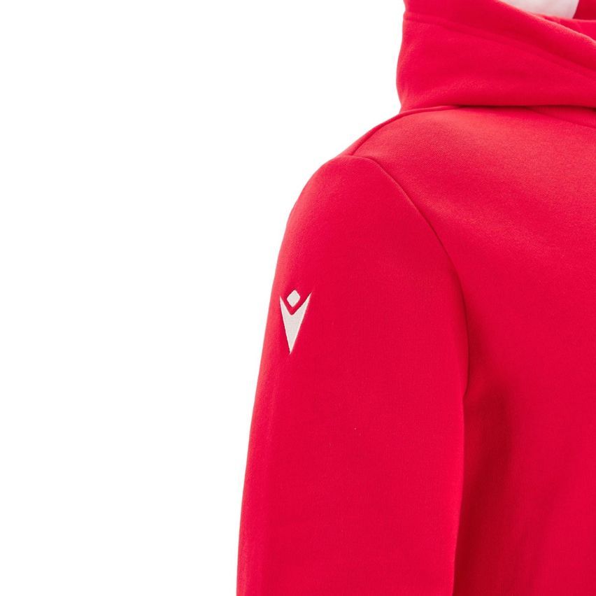 Sweat à Capuche Rugby Cotton Fan Supporter Pays de Galles 2025/2026 - Macron