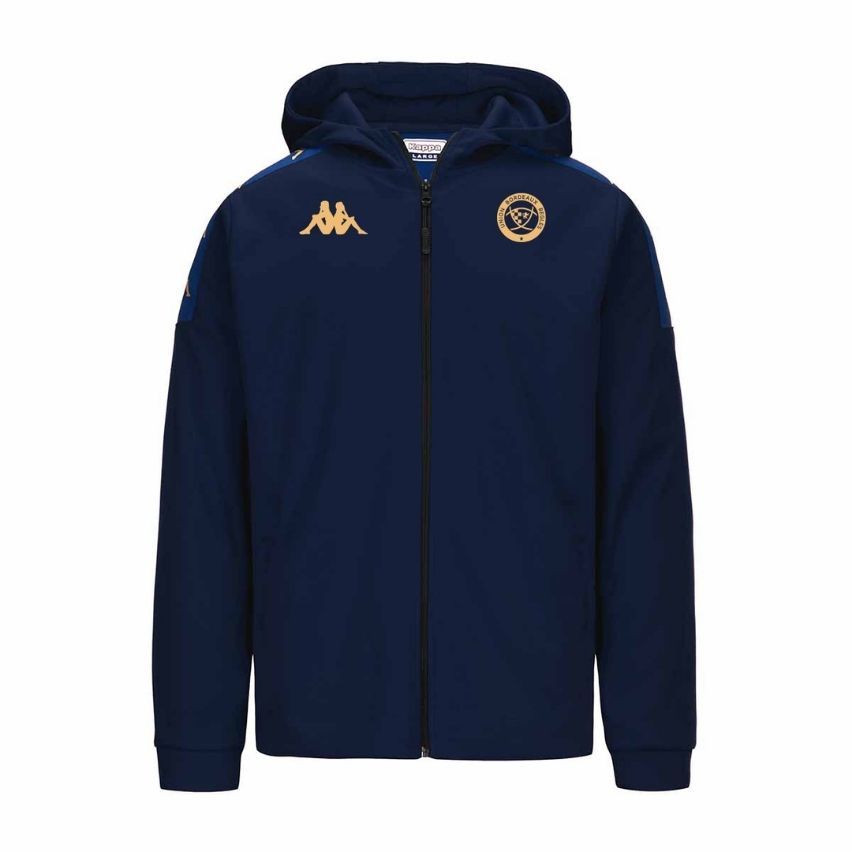 Official Kids' Hoodie Union Bordeaux Bègles European Champion 2025 - Kappa