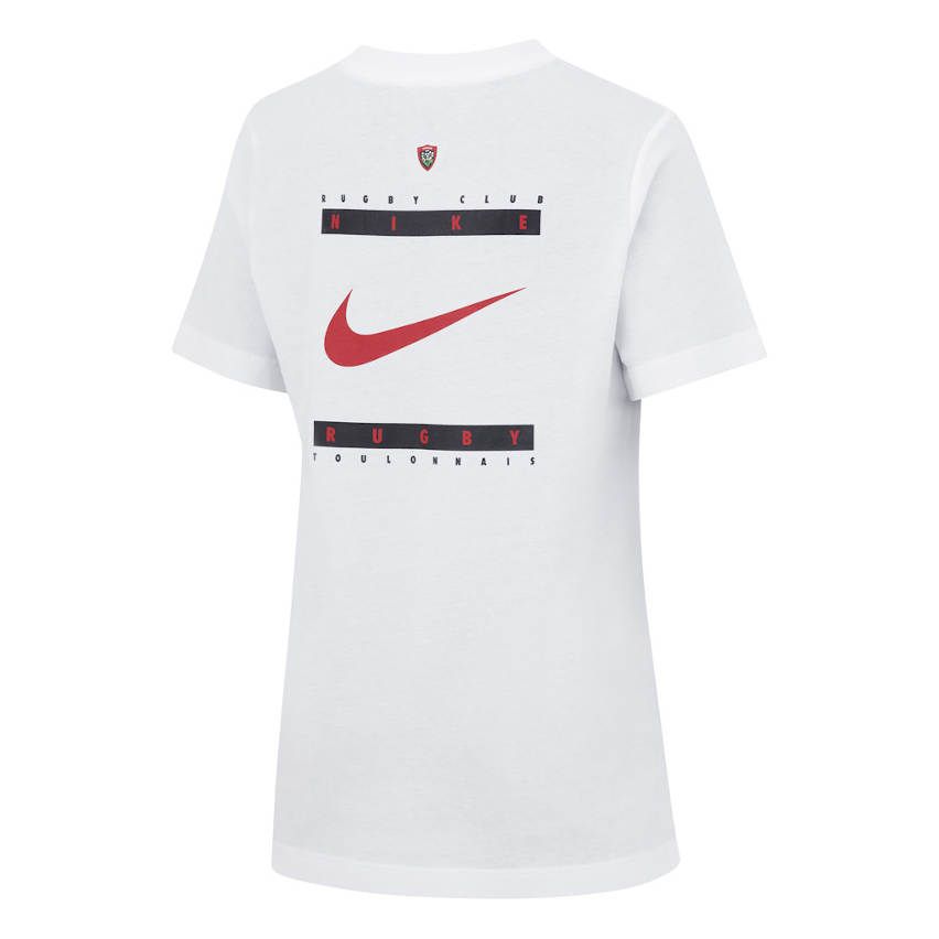Rugby RC Toulon Kids' White T-shirt 2023/2024 - Nike