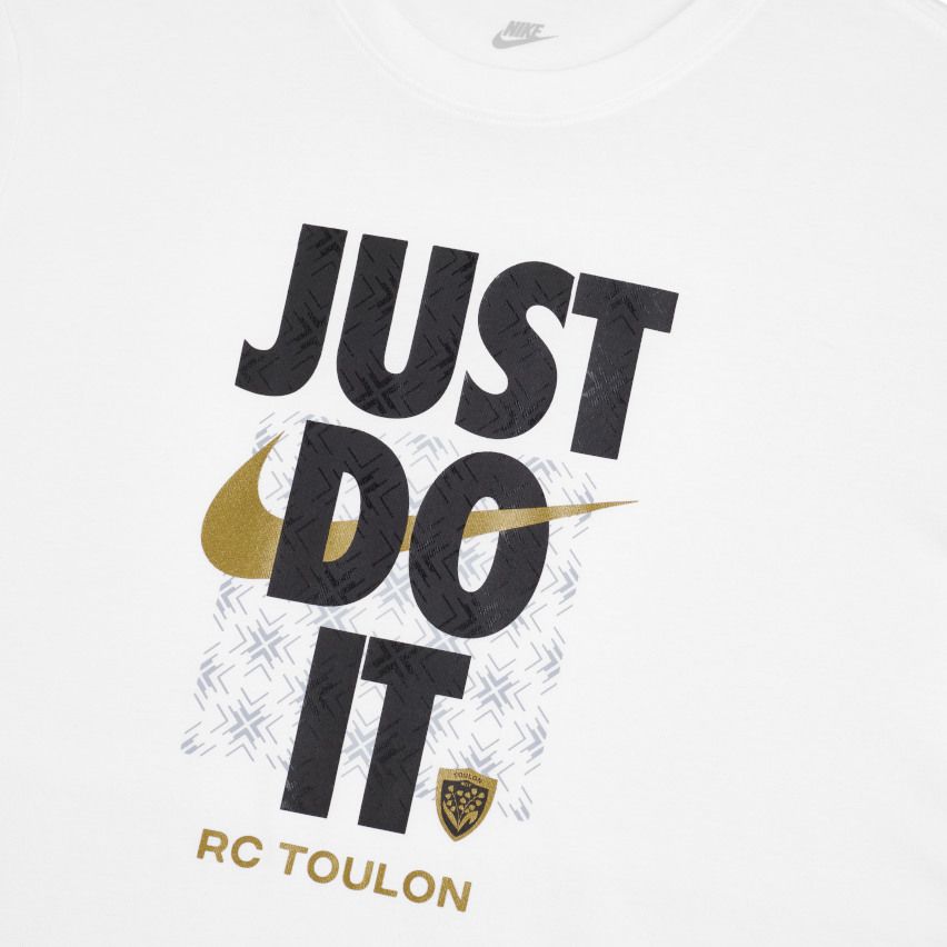 RC Toulon Rugby Graphic White T-shirt European Cup 2024/2025 - Nike