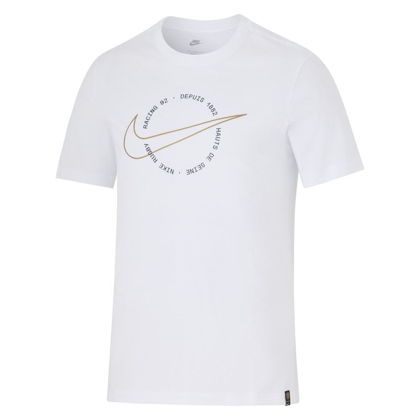 Rugby Graphic Tee Racing 92 White T-Shirt 2024/2025 – Nike