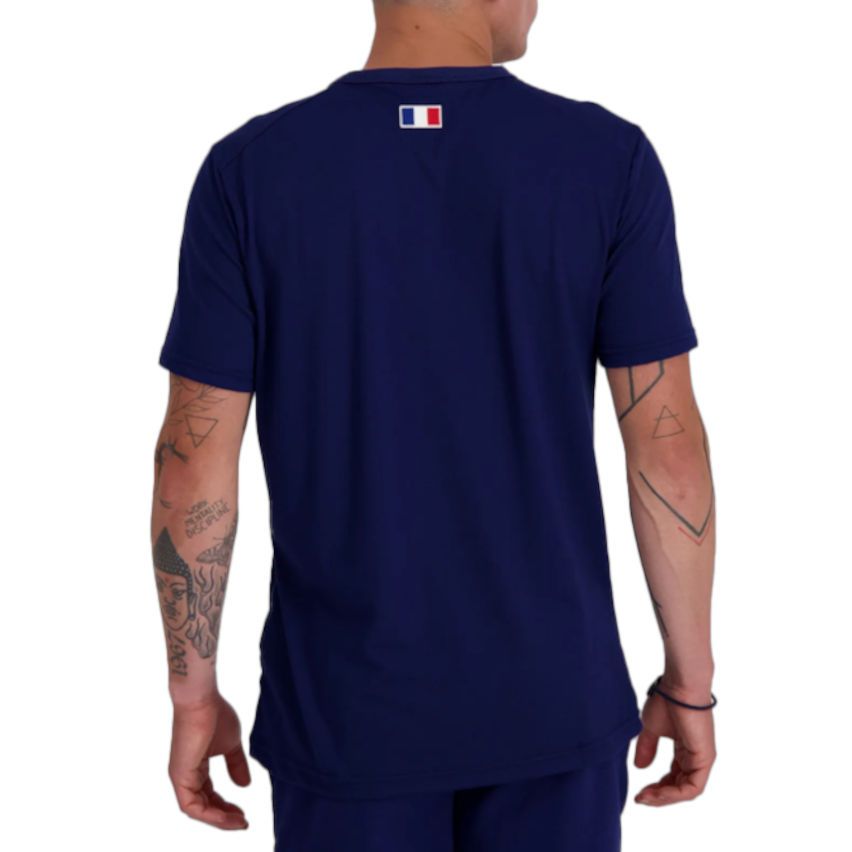 Rugby T-Shirt France Presentation Blue - Le Coq Sportif