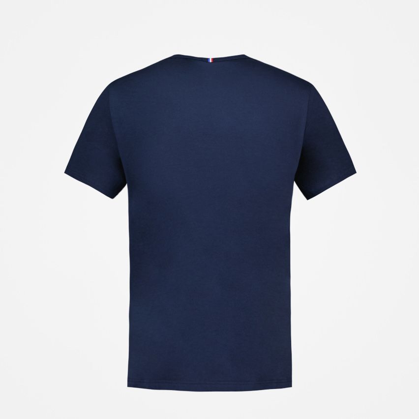 Kids Rugby T-Shirt Supporter France Navy Blue - Le Coq Sportif