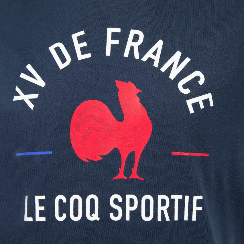 Kids Rugby T-Shirt France Blue - Le Coq Sportif